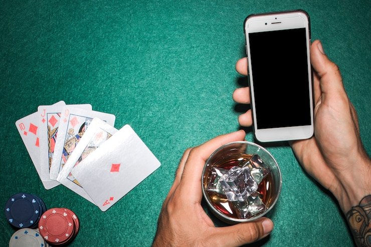 Menu navigasi aplikasi lipo777 menampilkan Kasino Langsung, Sportsbook, Slot, dan opsi Akun